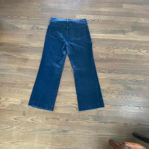 NYDJ Dark Wash Wide Leg Jeans